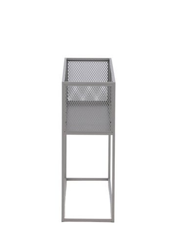 VENTURE DESIGN Netz sidebord, rektangulr - gr stl (110x30)