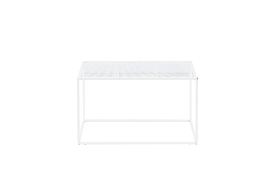 VENTURE DESIGN Netz sofabord, kvadratisk - hvid stl (80x80)