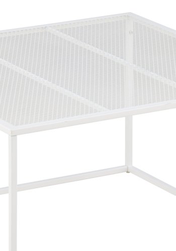 VENTURE DESIGN Netz sofabord, kvadratisk - hvid stl (80x80)