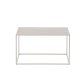 VENTURE DESIGN Netz sofabord, kvadratisk - beige stl (80x80)