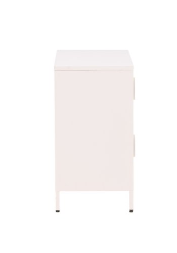 VENTURE DESIGN Nett skab, m. 4 lger og 2 hylder - hvid stl