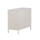 VENTURE DESIGN Nett skab, m. 4 lger og 2 hylder - beige stl