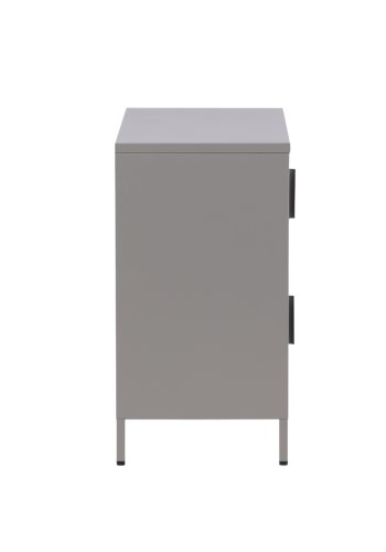 VENTURE DESIGN Nett skab, m. 4 lger og 2 hylder - gr stl