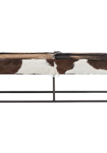 KARE DESIGN Country Life bnk - brunt/hvidt gedeskind og stl 