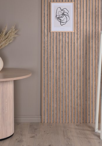 VENTURE DESIGN Avspark gulvlampe - glas og hvid stl