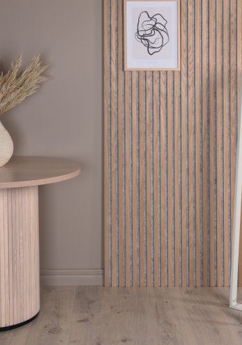 VENTURE DESIGN Avspark gulvlampe - glas og hvid stl