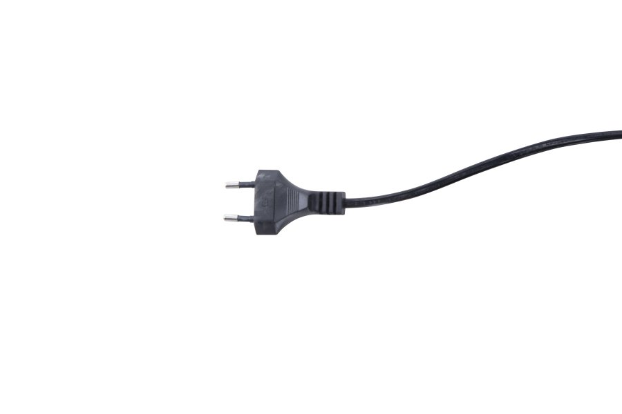 VENTURE DESIGN Avspark gulvlampe - hvid glas og sort stl