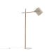 VENTURE DESIGN Dennis gulvlampe - beige hr og beige/natur stl