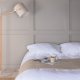 VENTURE DESIGN Dennis gulvlampe - beige hr og beige/natur stl
