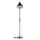 VENTURE DESIGN Kick gulvlampe - natur og sort stl