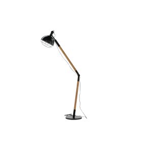 VENTURE DESIGN Kick gulvlampe - natur og sort stl