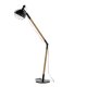VENTURE DESIGN Kick gulvlampe - natur og sort stl