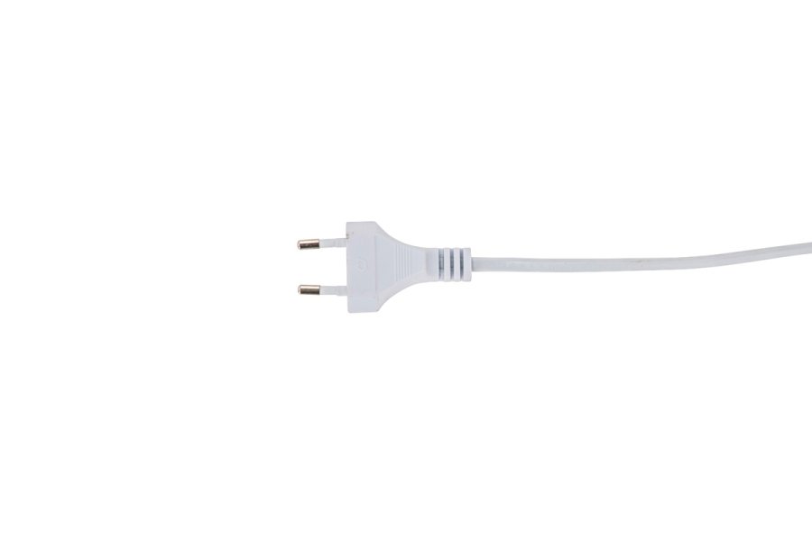 VENTURE DESIGN Kona gulvlampe - linned og espresso gummitr