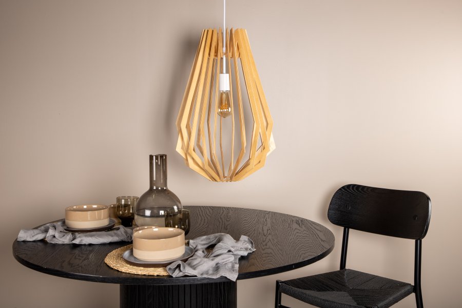 VENTURE DESIGN Spider loftlampe - natur PVC og stl