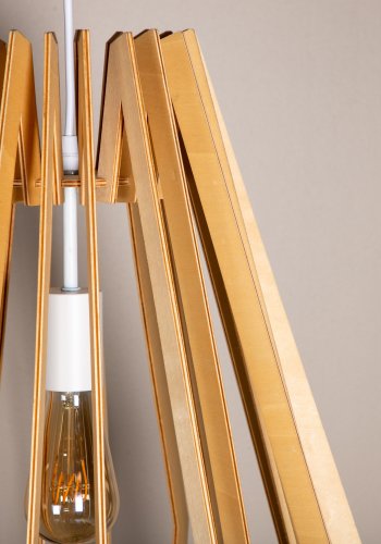 VENTURE DESIGN Spider loftlampe - natur PVC og stl