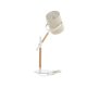 VENTURE DESIGN Dennis bordlampe - beige hr og hvid/natur stl