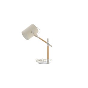VENTURE DESIGN Dennis bordlampe - beige hr og beige/natur stl