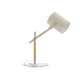 VENTURE DESIGN Dennis bordlampe - beige hr og beige/natur stl