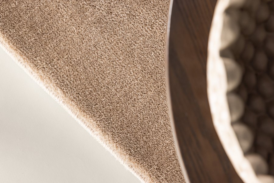 VENTURE DESIGN Blanca gulvtppe, rektangulr - beige polyester (230x160)