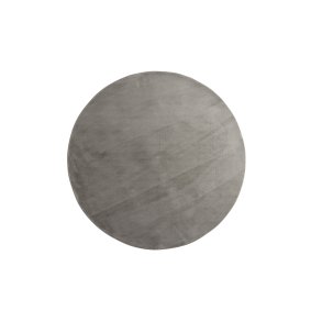 VENTURE DESIGN Blanca gulvtppe, rund - lysegr polyester (200)