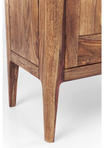 KARE DESIGN Brooklyn Nature Display vitrineskab - natur sheesham/palisander, m. 2 lger