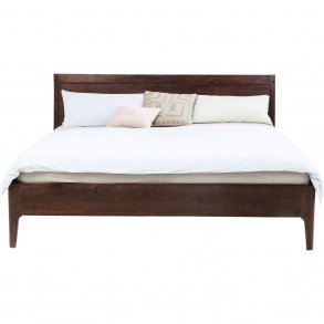 KARE DESIGN Brooklyn Walnut sengeramme - valnddebrunt sheeshamtr (160x200)