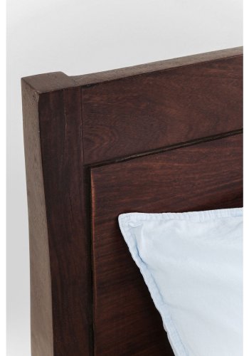 KARE DESIGN Brooklyn Walnut sengeramme - valnddebrunt sheeshamtr (160x200)