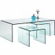 KARE DESIGN Clear Club sofabord - glas (3/st)