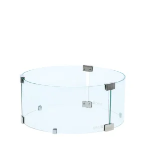 COSI FIRES Cosi rund glaskant L beskyttelsesglas - klar glas (21x52,5)