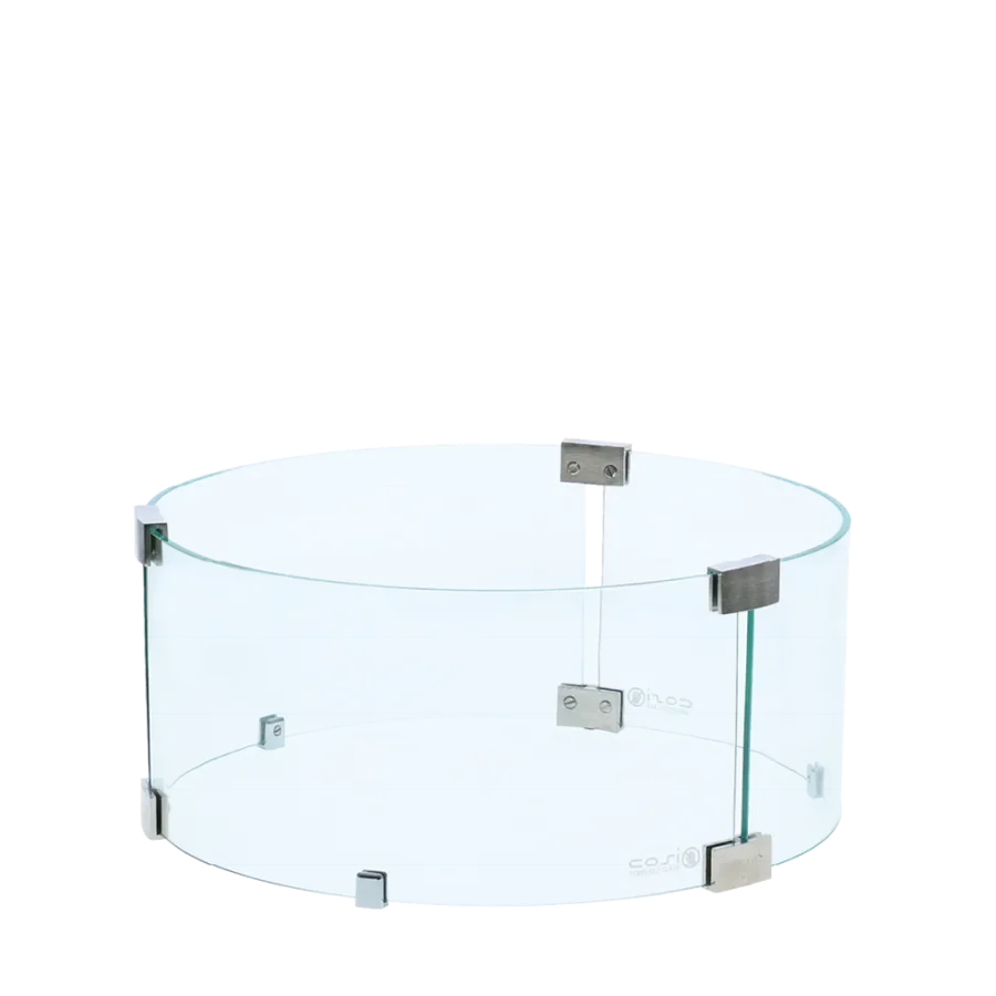 COSI FIRES Cosi rund glaskant L beskyttelsesglas - klar glas (21x52,5)