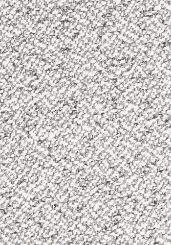 WHITE LABEL LIVING Milou bnk, m. 1 hylde - gr stof og metal (90x35)