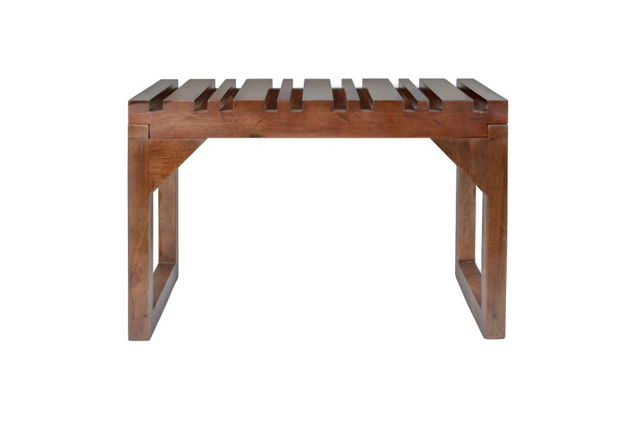 DUTCHBONE Jakub bnk, rektangulr - valnddefarvet mangotr (70x40)