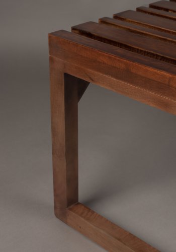 DUTCHBONE Jakub bnk, rektangulr - valnddefarvet mangotr (70x40)