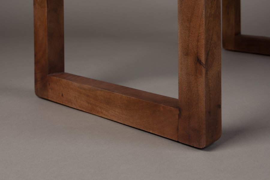 DUTCHBONE Jakub bnk, rektangulr - valnddefarvet mangotr (70x40)