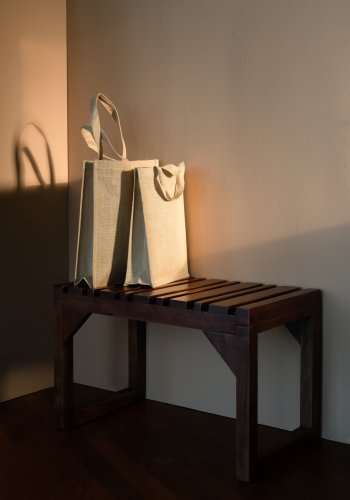 DUTCHBONE Jakub bnk, rektangulr - valnddefarvet mangotr (70x40)