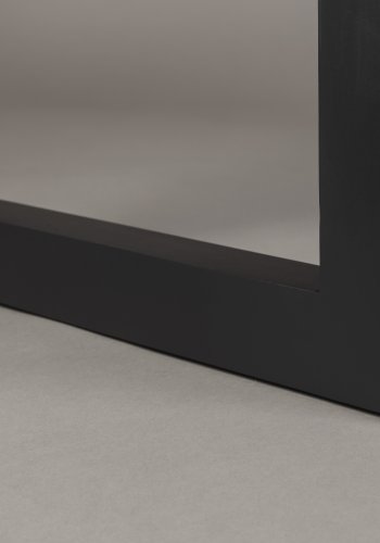 DUTCHBONE Jakub bnk, rektangulr - sort mangotr (70x40)