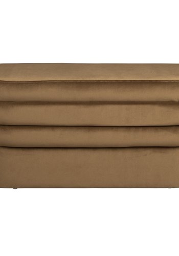 DUTCHBONE Aditi bnk, oval - brun polyester (93x35)