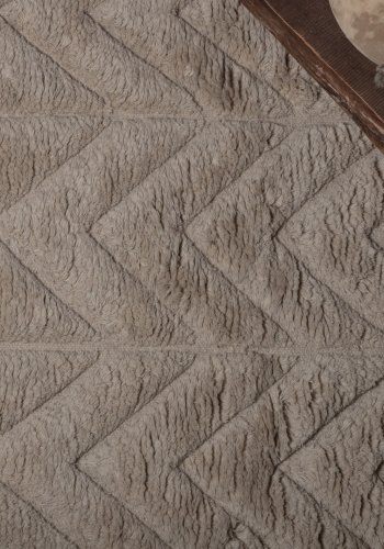 VIND COLLECTION Zoewool gulvtppe, rektangulr - beige uld (230x160)