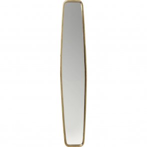 KARE DESIGN Spejl, Clip Brass 177x32cm