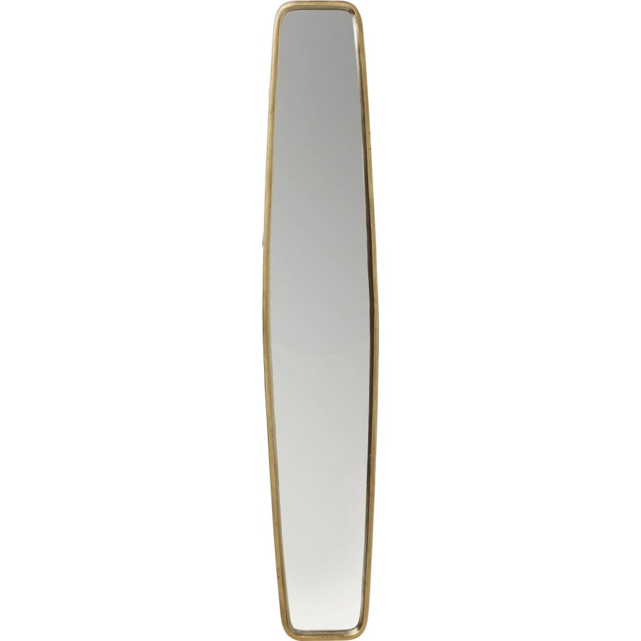 KARE DESIGN Spejl, Clip Brass 177x32cm