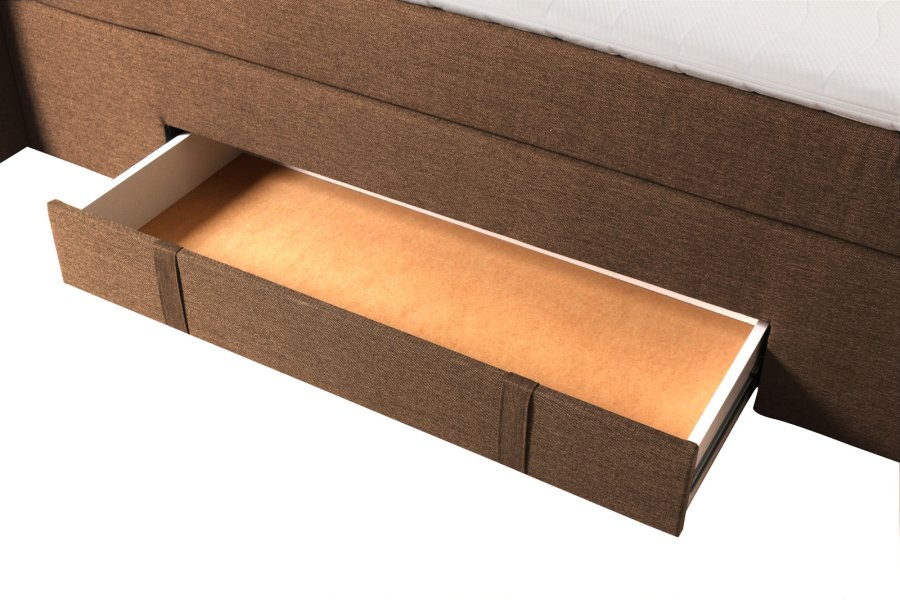 Olympic luksus hndlavet kontinentalseng med opbevaring, 7 zoner