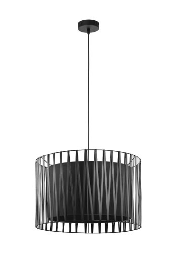 TK Harmony loftlampe - sort stof og metal