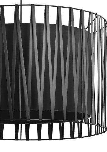 TK Harmony loftlampe - sort stof og metal