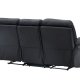 VENTURE DESIGN Saranda recliner 3 pers. sofa - sort mikrofiber