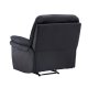 VENTURE DESIGN Saranda recliner lnestol, m. armln - sort mikrofiber og plastik