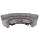 VENTURE DESIGN Saranda hjrnesofa, m. recliner - gr stof