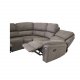 VENTURE DESIGN Saranda hjrnesofa, m. recliner - gr stof