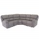 VENTURE DESIGN Saranda hjrnesofa, m. recliner - gr stof