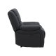 VENTURE DESIGN Singapore recliner lnestol, m. armln - sort polyester og metal