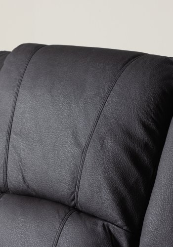 VENTURE DESIGN Singapore recliner lnestol, m. armln - sort polyester og metal